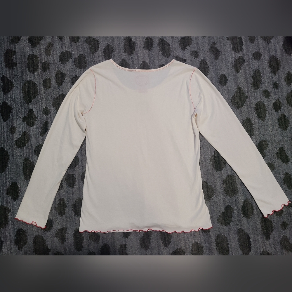 Life Is Good Long Sleeve Pajama Top sz S - Picture 2 of 9